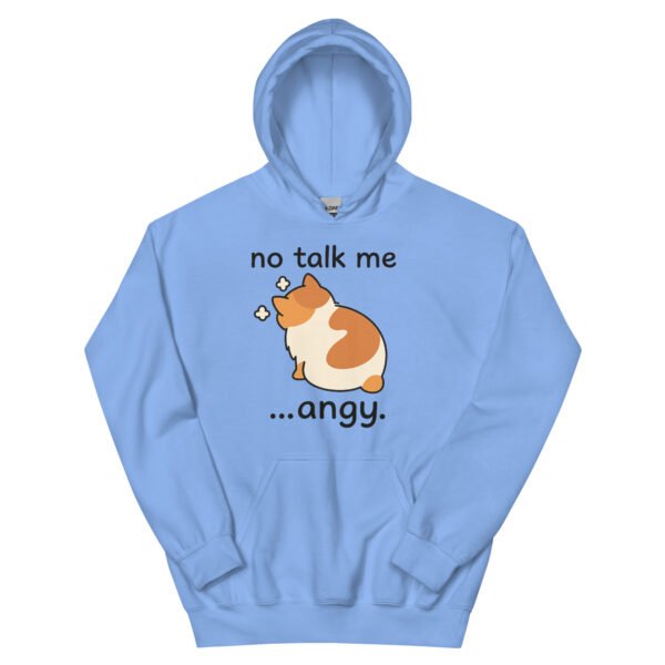 No Talk Me... Angy Hoodie – Cozy Mood - Image 2