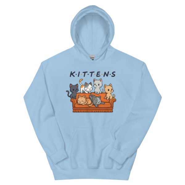 Kittens Couch Hoodie – Friends-Inspired Cozy Wear - Image 3