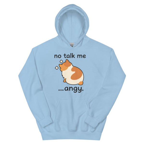 No Talk Me... Angy Hoodie – Cozy Mood - Image 3