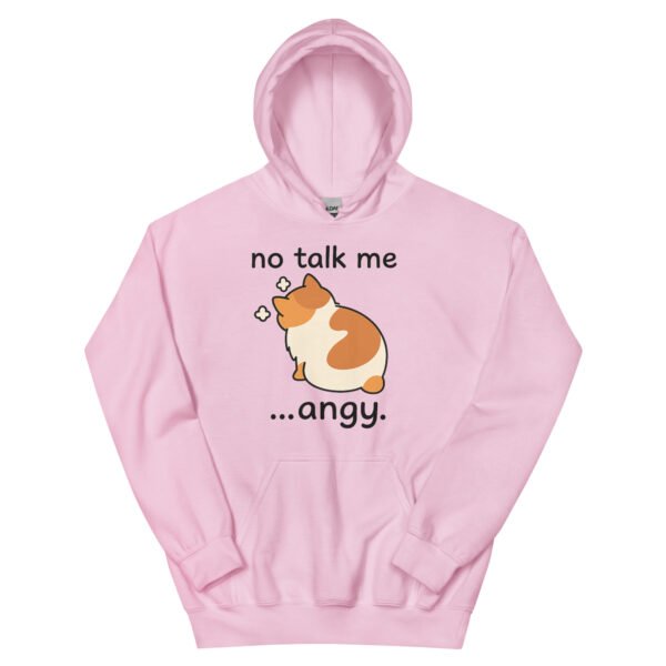 No Talk Me... Angy Hoodie – Cozy Mood - Image 5