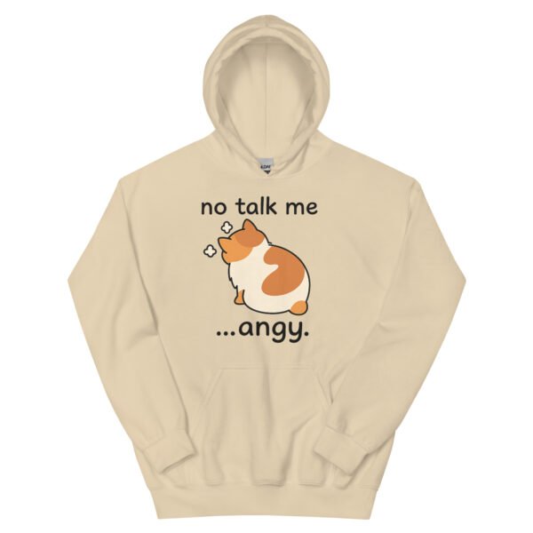 No Talk Me... Angy Hoodie – Cozy Mood - Image 4