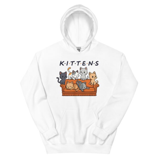 Kittens Couch Hoodie – Friends-Inspired Cozy Wear - Image 7