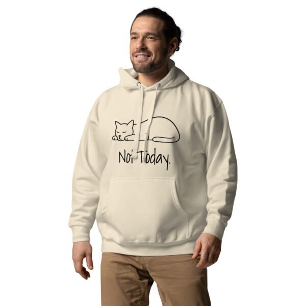 Unisex Hoodie – "Not Today" Cat Edition - Image 9