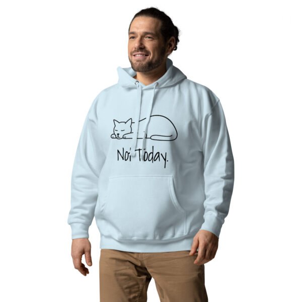 Unisex Hoodie – "Not Today" Cat Edition - Image 7