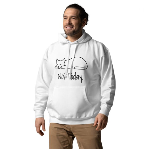 Unisex Hoodie – "Not Today" Cat Edition - Image 10