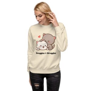 Snuggles > Struggles Cat Sweatshirt