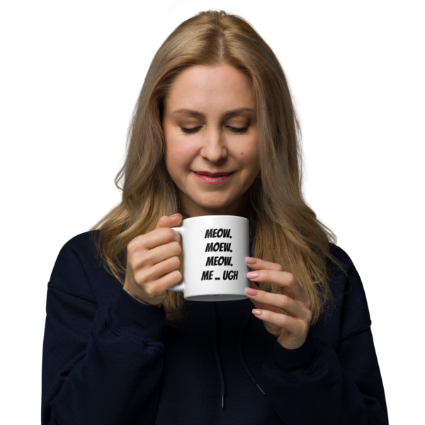 White Glossy Mug – “I Do What I Want” Edition - Image 2
