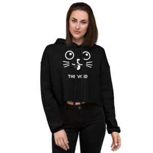 "The  Void" - Crop Hoodie