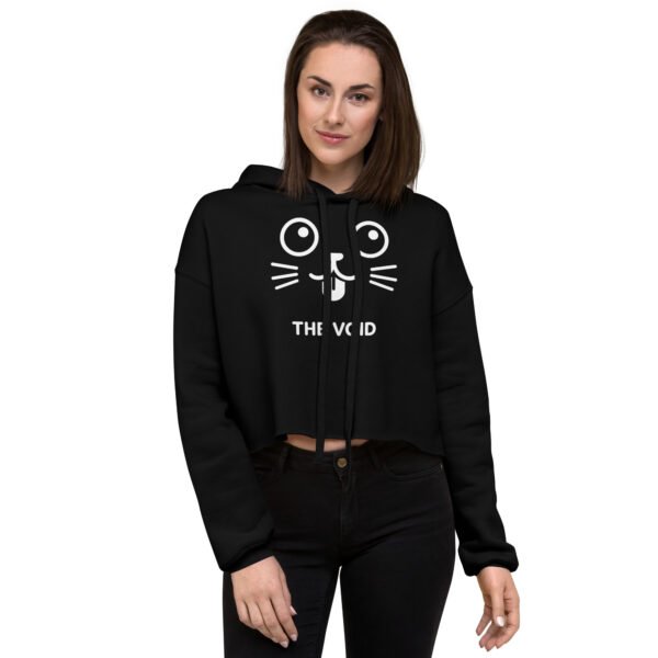 "The  Void" - Crop Hoodie