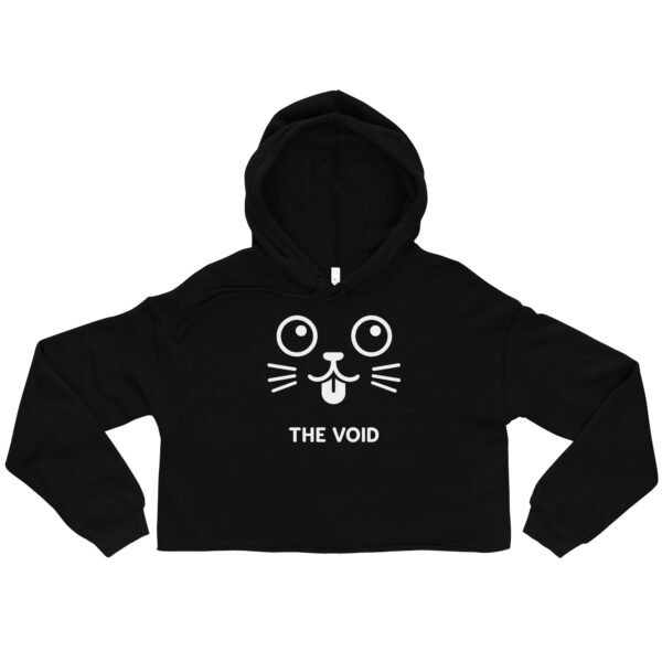 "The  Void" - Crop Hoodie - Image 2
