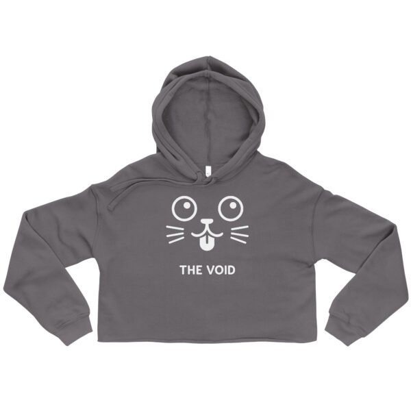 "The  Void" - Crop Hoodie - Image 6