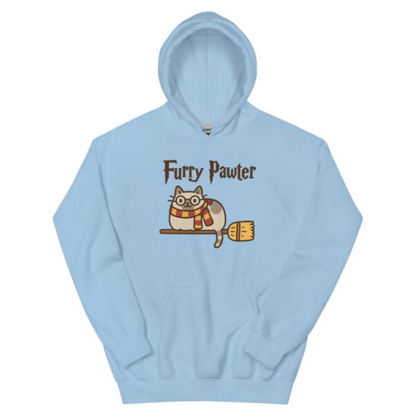 Furry Pawter Hoodie – Wizard-Inspired Cat Magic - Image 2