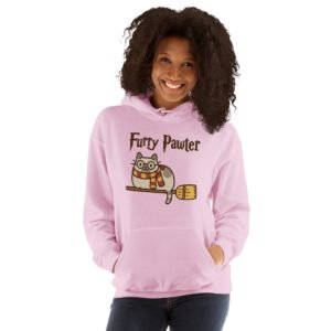 Furry Pawter Hoodie – Wizard-Inspired Cat Magic