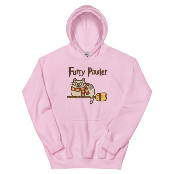 Furry Pawter Hoodie – Wizard-Inspired Cat Magic - Image 3