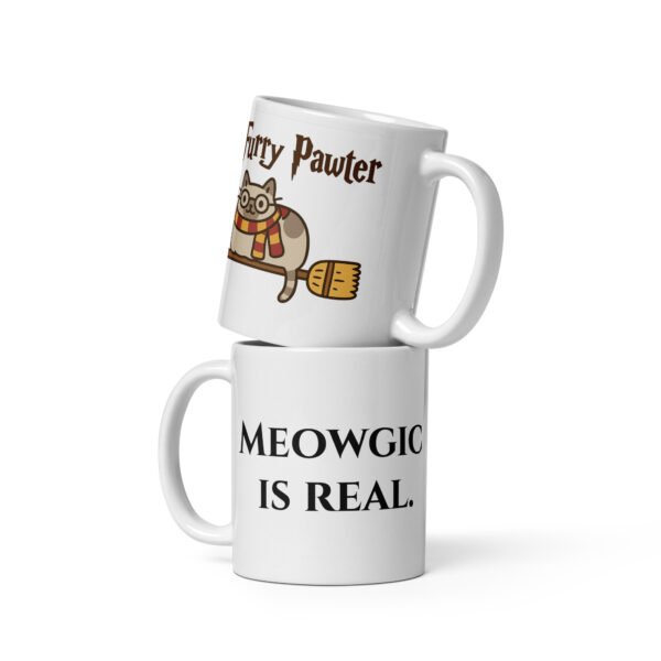 Furry Pawter Mug – Meowgic Is Real Edition - Image 2