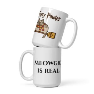 Furry Pawter Mug – Meowgic Is Real Edition