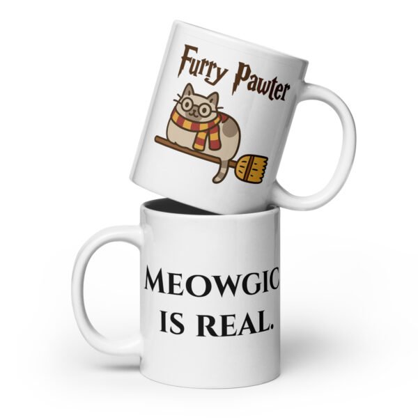 Furry Pawter Mug – Meowgic Is Real Edition - Image 3